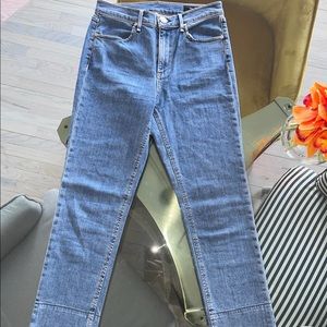 Rag & Bone High Rise Light Blue Jeans 26